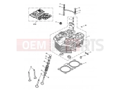 Triumph 2008 AMERICA EFI Cylinder Head & Valves