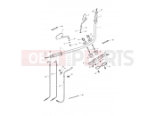 Triumph 2010 AMERICA EFI Handlebars, Top Yoke, Cables & Mirrors 468391