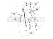 TRIUMPH AMERICA EFI Front Forks & Lower Yoke 468390