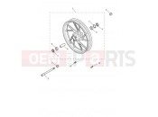 Triumph 2021 Tiger 850 Sport Front Wheel