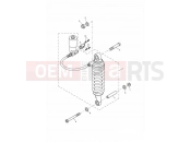 TRIUMPH TIGER 885i 71699 > 124105 Rear Suspension Unit