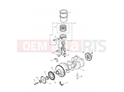 TRIUMPH TIGER 885i 71699 > 124105 Crankshaft,ConnectingRods Piston