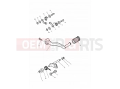 TRIUMPH TIGER 885i 71699 > 124105 Gear Sel. Pedal