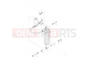 Triumph 2005 TIGER 955i 198875 > Rear Suspension Unit