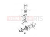 Triumph 2005 TIGER 955i 198875 > Crankshaft,ConnectingRods Piston