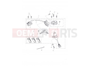 Triumph 2007 Tiger 1050 Ignition Switch & Lock Set