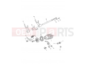 Triumph 2010 Tiger 1050 Gear Selectors drum