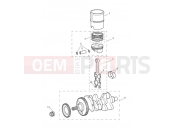 Triumph 2017 TIGER SPORT 750470 > Crankshaft,ConnectingRods Piston