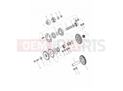 Triumph 2000 DAYTONA 595 / 955i Alternator & Starter Gears
