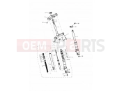 Triumph 2000 DAYTONA 595 / 955i Front Forks & Yokes