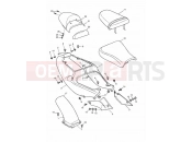 Triumph 2004 DAYTONA 955i 132513 > Rear Bodywork & Seat