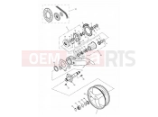 Triumph 2004 DAYTONA 955i 132513 > Rear Wheel/Final Drive Single sided swingarm