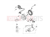 Triumph 2004 DAYTONA 955i 132513 > Starter & Alternator