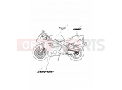 Triumph 2005 DAYTONA 955i 132513 > Bodywork - Decals 186151 »