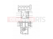 Crankcase Fixings 4 Cylinder - Triumph DAYTONA 750/1000 1992