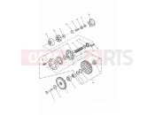 Alternator/ Starter Drive Gears - Triumph DAYTONA 750/1000 1992