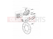 Triumph 1999 LEGEND TT Front Brake Caliper & Discs