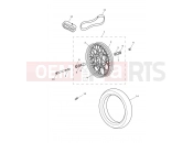 Triumph 2019 BONNEVILLE SPEEDMASTER Front Wheel