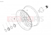 DUCATI 2022 Diavel 1260 REAR WHEEL