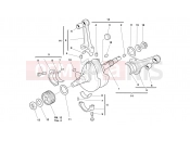 DUCATI 2001 Monster 600 CRANKSHAFT