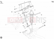 DUCATI 2003 Monster S4R REAR SHOCK ABSORBER » SWING ARM