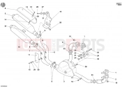 DUCATI 2003 Monster S4R EXHAUST SYSTEM » EXHAUST SYSTEM