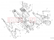 DUCATI 2022 Panigale V2 Bayliss REAR FRAME COMP.