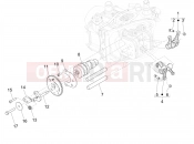 Rocking levers support unit - Piaggio MP3 530 HPE RST Exclusive 2022