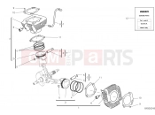 DUCATI Scrambler Icon CYLINDERS - PISTONS