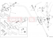 DUCATI Scrambler Nightshift REAR BRAKE SYSTEM [MOD:SCR800NS]