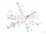 DUCATI 2022 Scrambler 1100 Dark Pro CONNECTING RODS