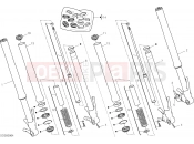 DUCATI 2023 Hypermotard 950 RVE FRONT FORK