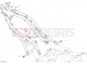 DUCATI 2023 Hypermotard 950 RVE REAR FRAME COMP.