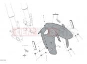 DUCATI 2023 Multistrada V4 S FRONT MUDGUARD