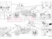 DUCATI 2023 Multistrada V4 S POSITIONING PLATES [XST:JPN]