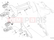 DUCATI 2023 Multistrada V2 S Travel FOOTRESTS, RIGHT
