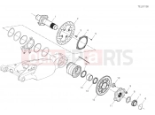 DUCATI Panigale V4 REAR WHEEL SPINDLE