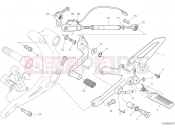 DUCATI 2023 Panigale V2 FOOTRESTS, LEFT