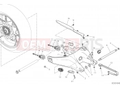 DUCATI Scrambler 1100 Dark Pro REAR SWINGING ARM