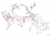 DUCATI Scrambler 1100 Dark Pro REAR FRAME COMP.
