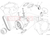 DUCATI 2023 XDiavel S WATER PUMP