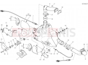DUCATI 2023 XDiavel S EXHAUST SYSTEM