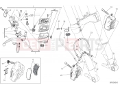 DUCATI 2023 XDiavel S FRONT BRAKE SYSTEM