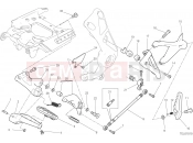 DUCATI 2023 XDiavel S FOOTRESTS, LEFT