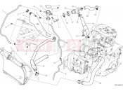 DUCATI 2023 XDiavel Dark COOLING CIRCUIT
