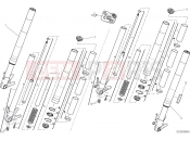 DUCATI 2023 XDiavel Dark FRONT FORK