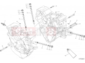 DUCATI Multistrada 1200 HALF-CRANKCASES PAIR [MOD:MS1200;XST:AUS,EUR,FRA,JAP]