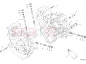 DUCATI 2016 XDiavel S HALF-CRANKCASES PAIR [MOD:XDIAVELS]