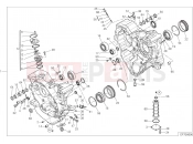 DUCATI 2016 Multistrada 1200 HALF-CRANKCASES PAIR [MOD:MS1200]