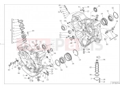 DUCATI Monster 1200 S HALF-CRANKCASES PAIR [MOD:M 1200S]